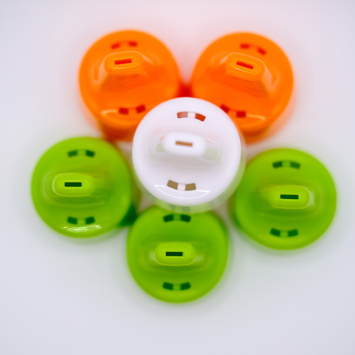 6 embouts toutes couleurs